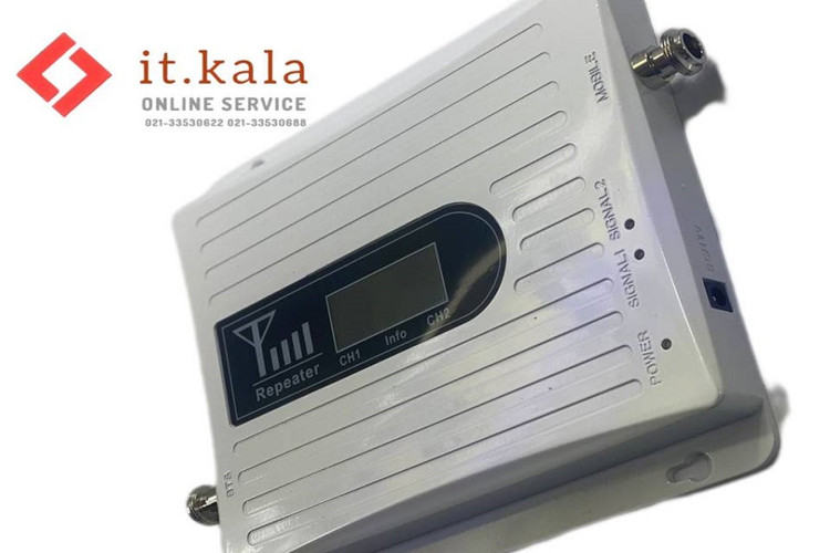 پکیج تقویت کننده آنتن موبایل 2 باند 150 میلی وات مدل MZ102-WT