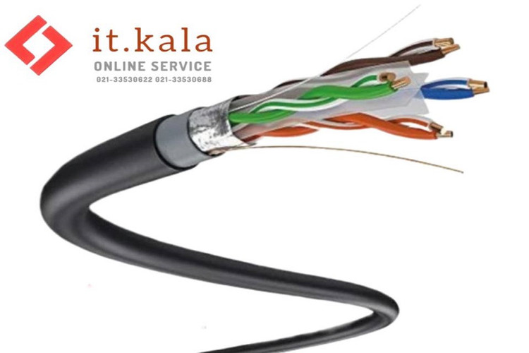 کابل شبکه اوت دور CAT6 SFTP OUTDOOR (روکش PE و PVC)