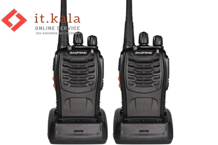 بیسیم واکی تاکی باوفنگ BF-888s اصلی (پک 2 عددی)