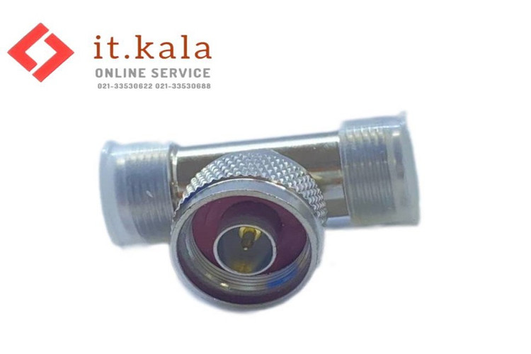 تبدیل کانکتور N-TYPE یک به دو T (امفنول آلمانی)