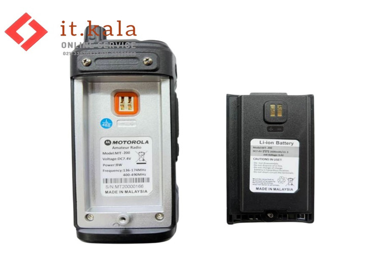 بیسیم واکی تاکی موتورولا مدل MT200 (پک دو عددی)